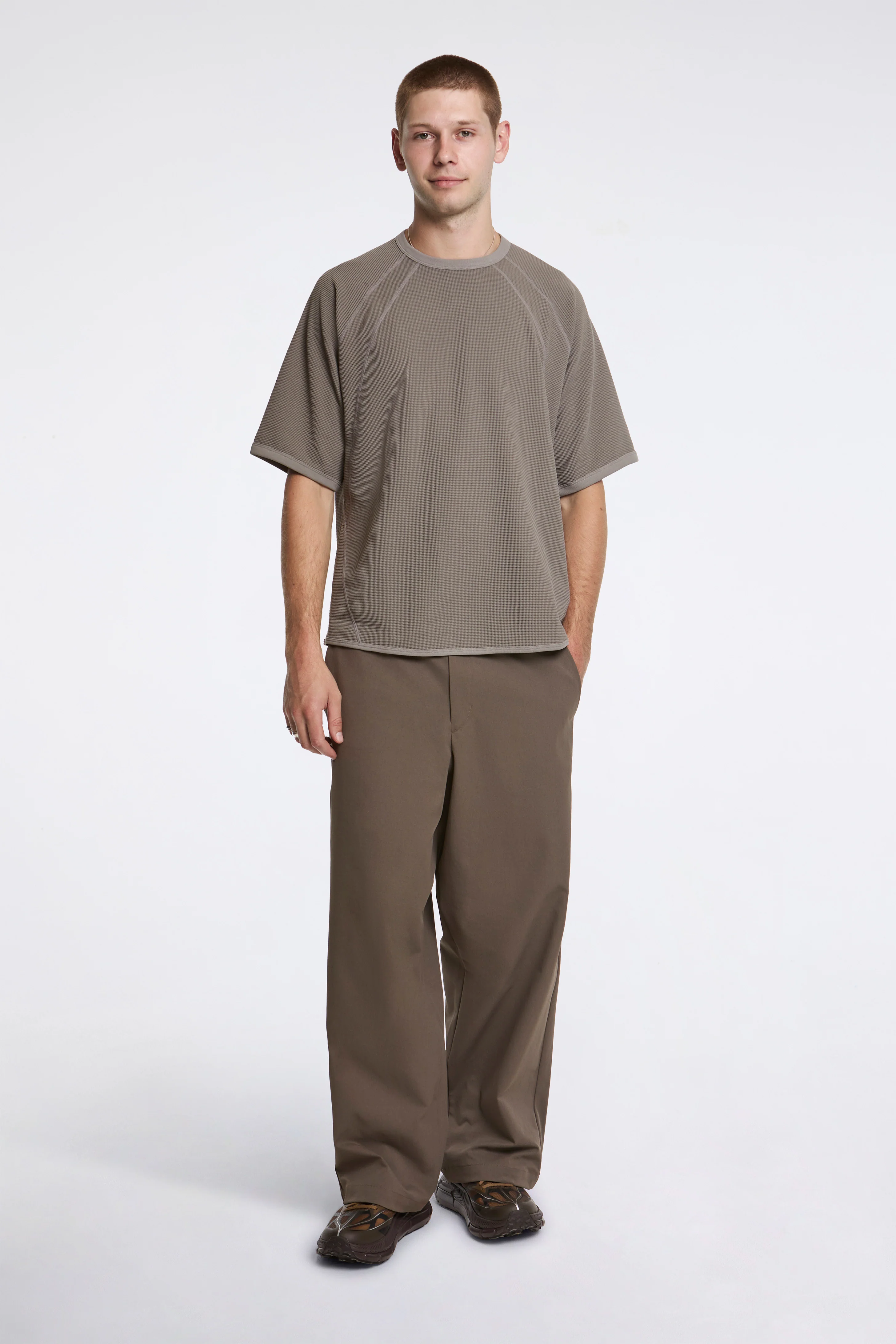 Mesh WF Actinoid T-Shirt Arid Beige - Image 4