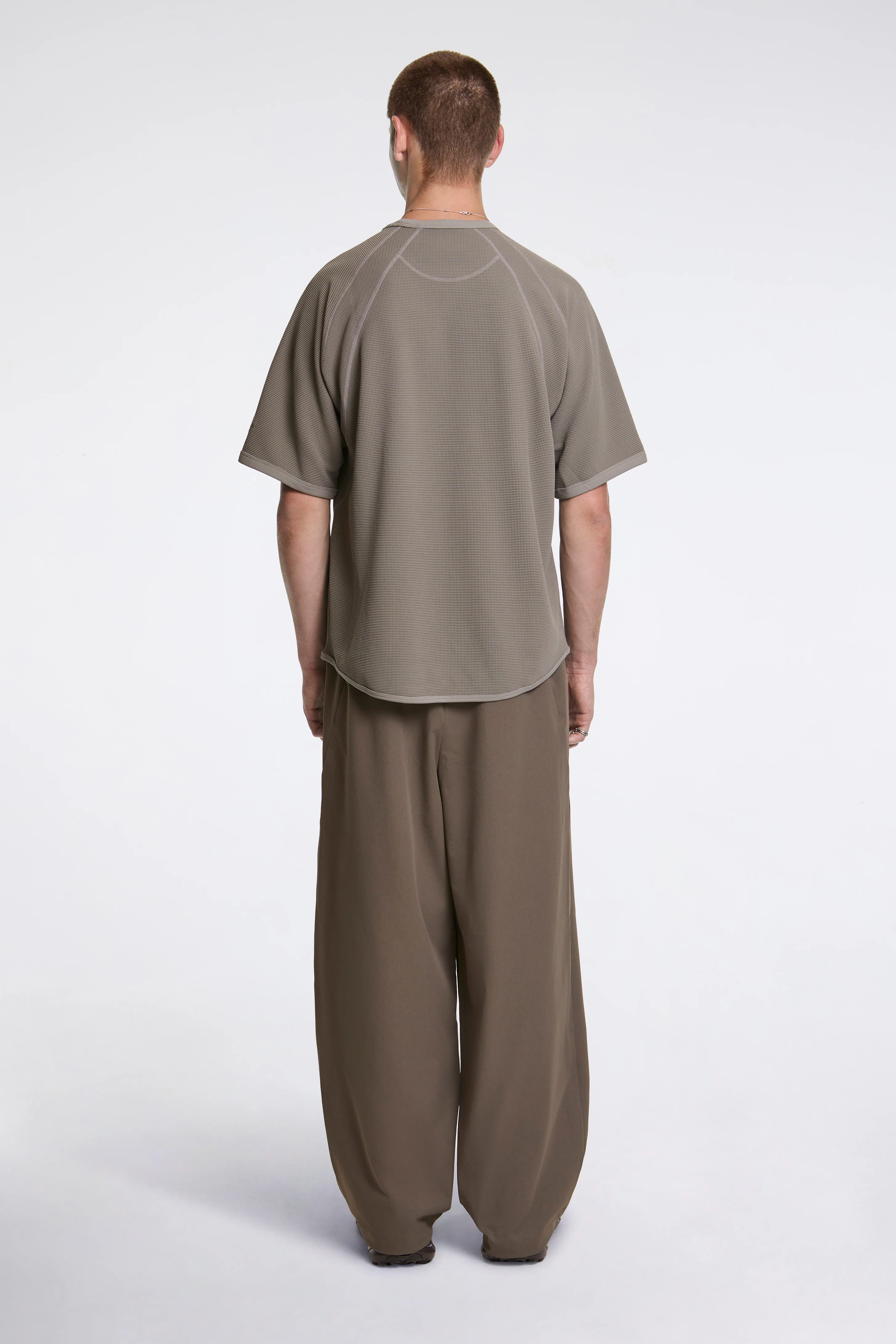 Mesh WF Actinoid T-Shirt Arid Beige - Image 5